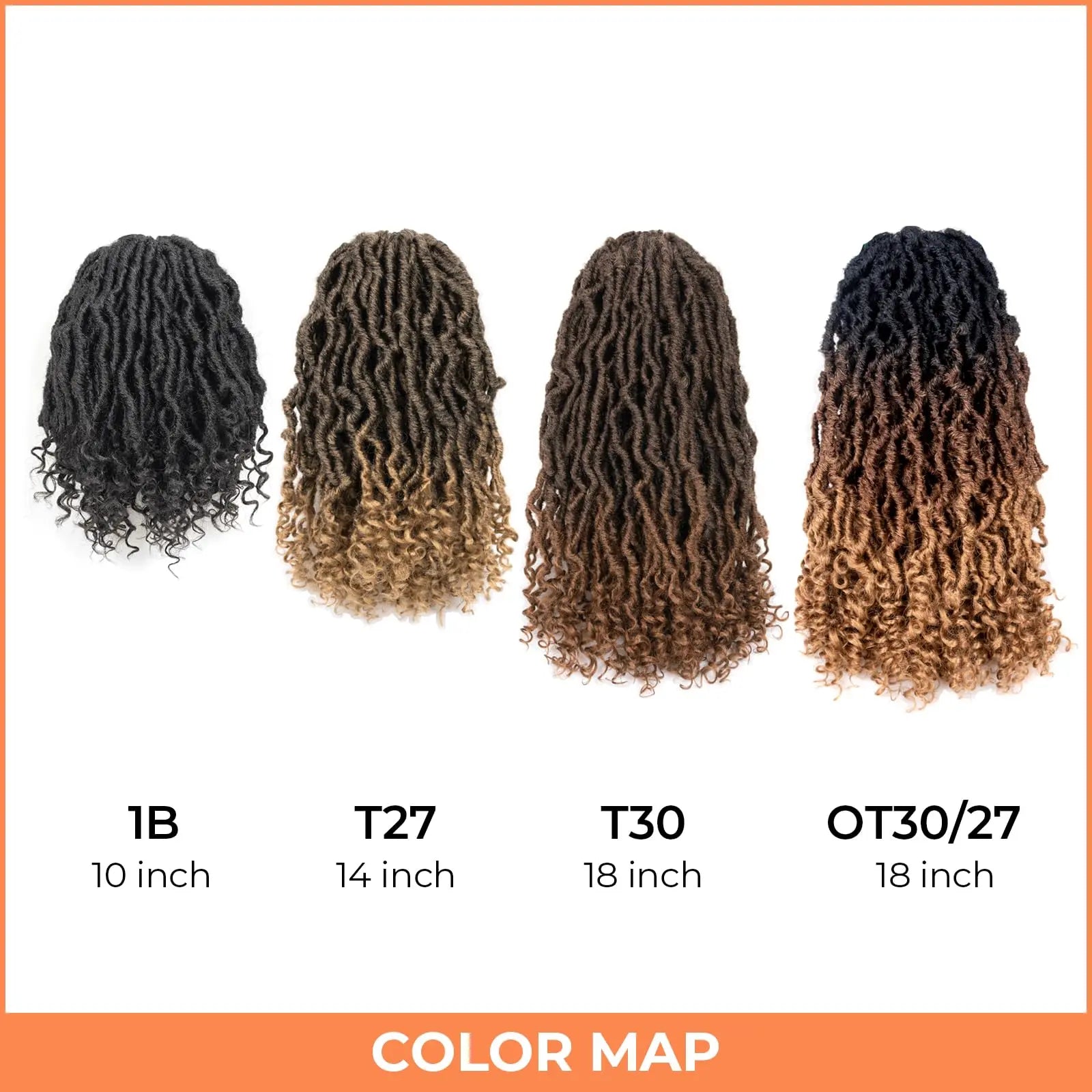 ( US ONLY) FAST SHIPPING PL | Toyotress® Passion Faux Locs Crochet Hair Pre-Looped Curly Faux Locs Hair Extensions Toyotress
